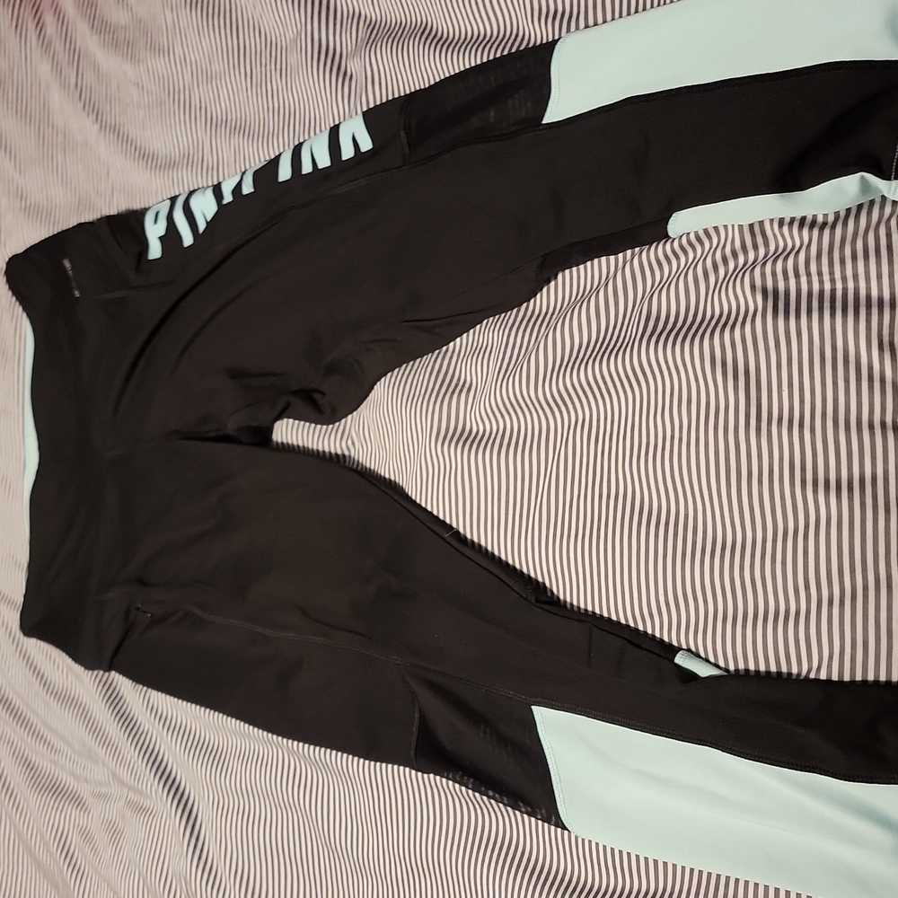 Pink workout leggings
